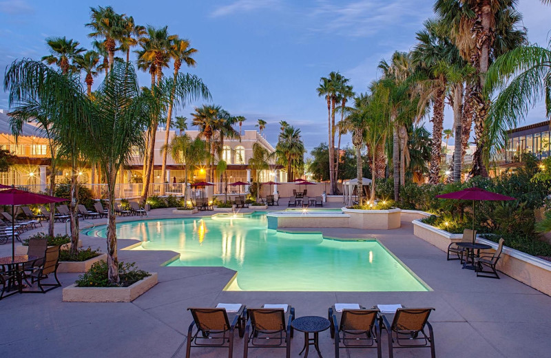 Outdoor pool at Crowne Plaza Resort Phoenix - Chandler Golf Resort.