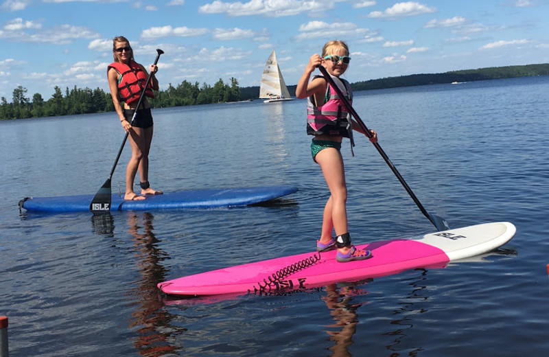 Paddle Boards at Pehrson Lodge Resort.