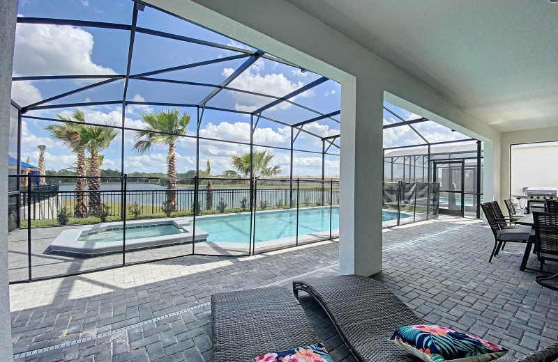 Rental pool at Florida Spirit Vacation Homes.