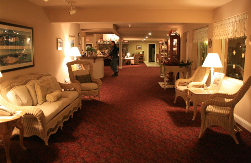 Lobby at Snowflake Inn.