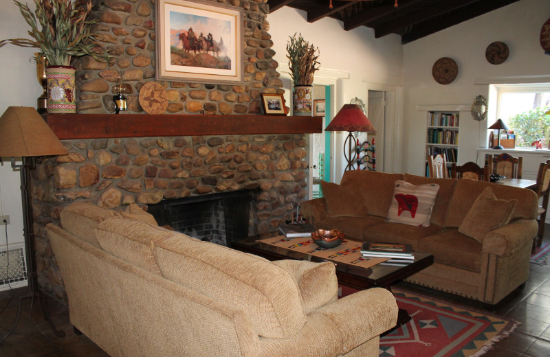 Lounge at Circle Z Ranch.