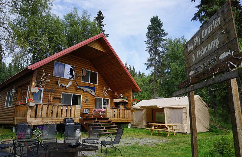 Exterior view of Big Sky Charter & Fishcamp.