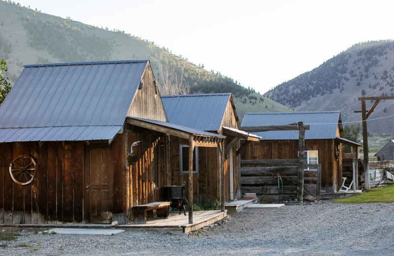 Cabins at May Family Ranch.