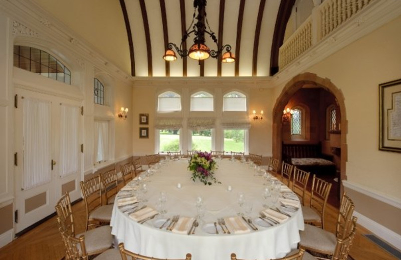 Business meal at Cranwell Resort.