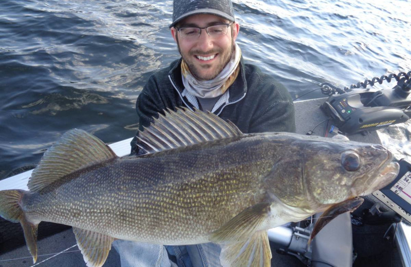 Fishing at Dogtooth Lake Resort.