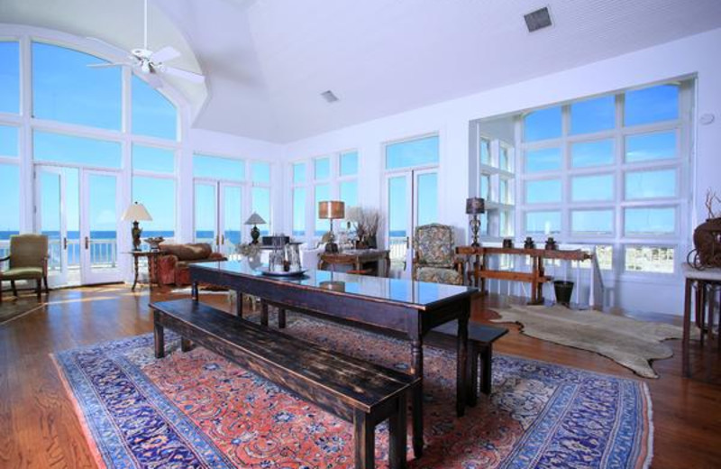 Rental dining room at Fort Morgan Realty.