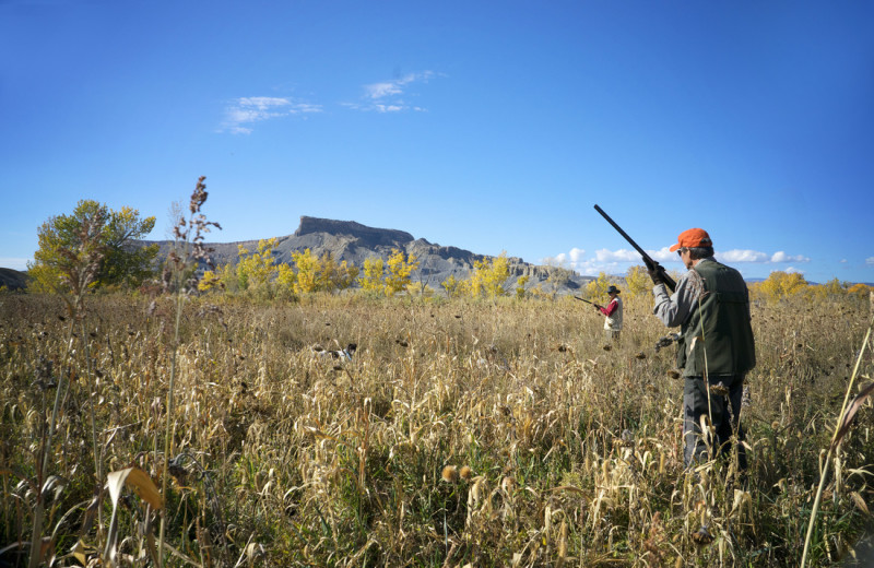 Hunting at Castle Valley Outdoors.