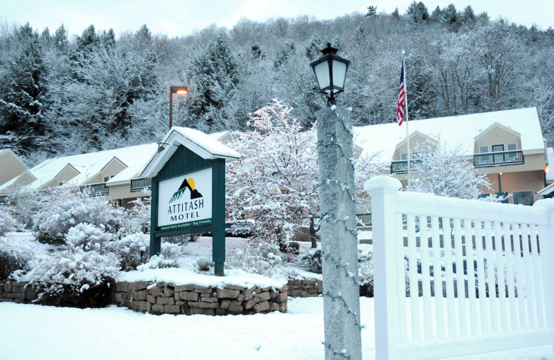 Exterior view of Attitash Marketplace Motel.