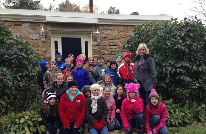 Class Visits at the Cothren House