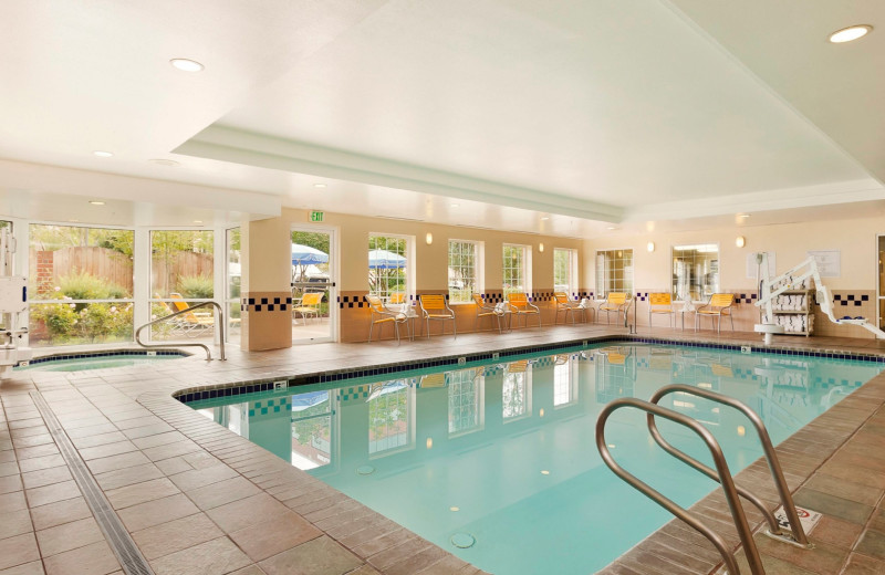 Indoor pool at Fairfield Inn 