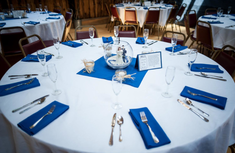 Wedding reception at Common Ground Center.