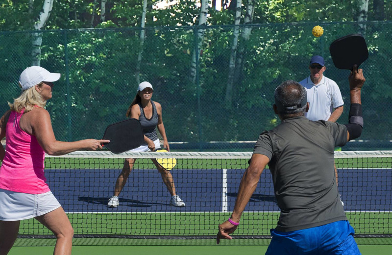Tennis at Rocking Horse Ranch Resort.