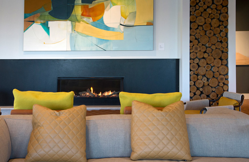 Lobby at 250 Main Hotel.
