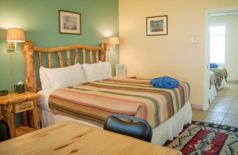 Guest room at Joyful Journey Hot Springs Spa.