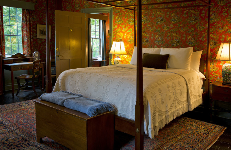 Guest room at The Inns at Equinox.