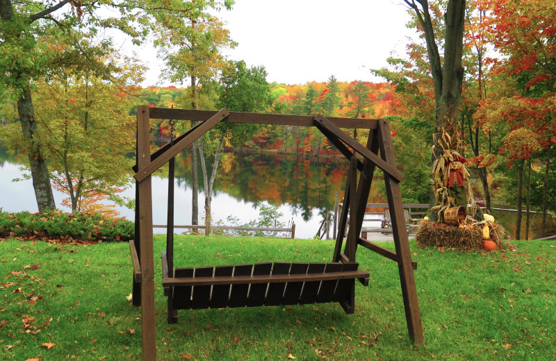 Swing at Sleeping Bear Resort.