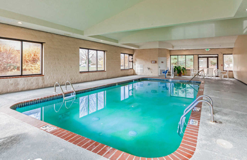 Indoor pool at Quality Suites.