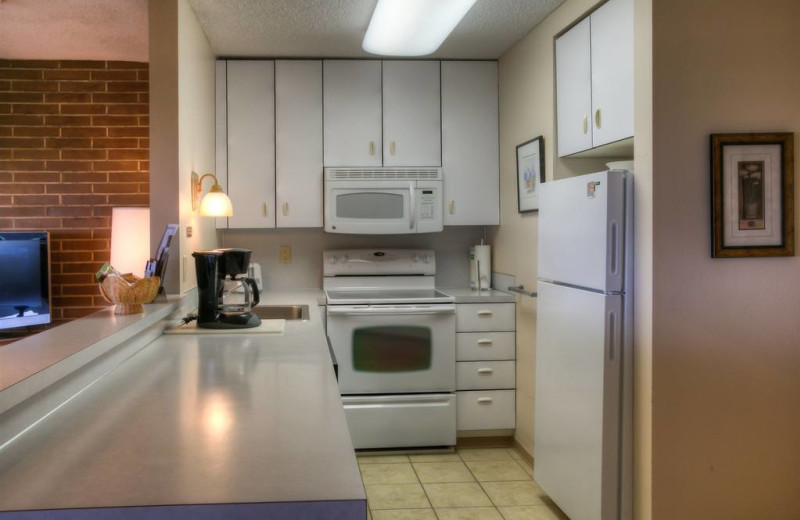 Guest kitchen at The Grey Gull.