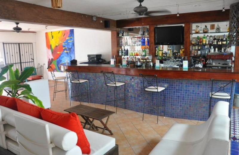 Bar at Hotel Flamingo.