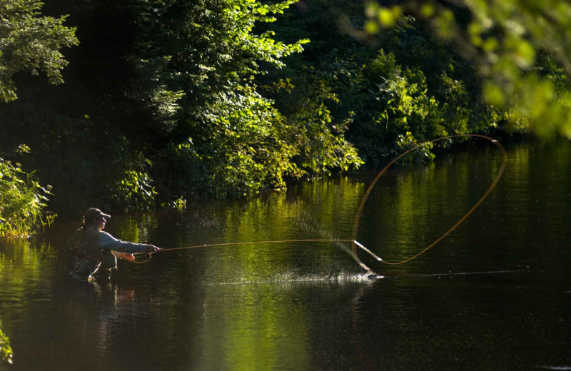 Fishing near The Sullivan.