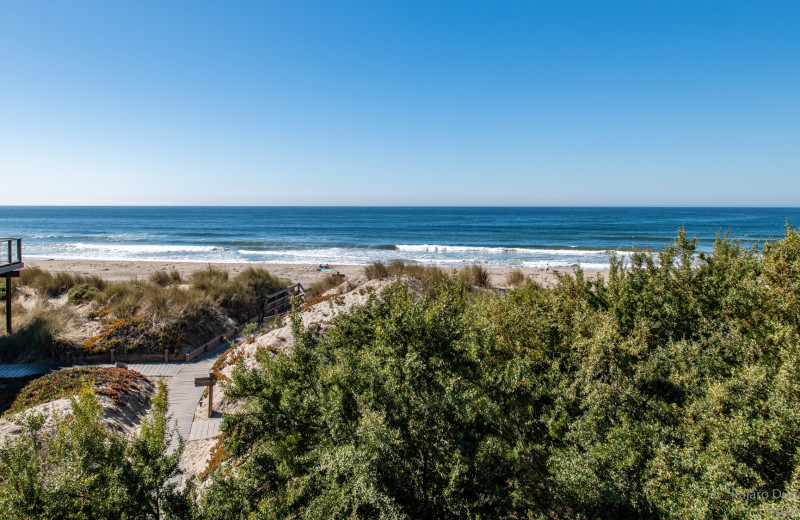 Beach view at Pajaro Dunes Resort.