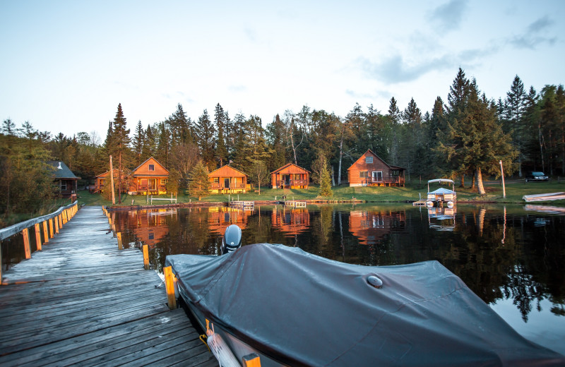 Lake view at Wilderness Bay Lodge and Resort.