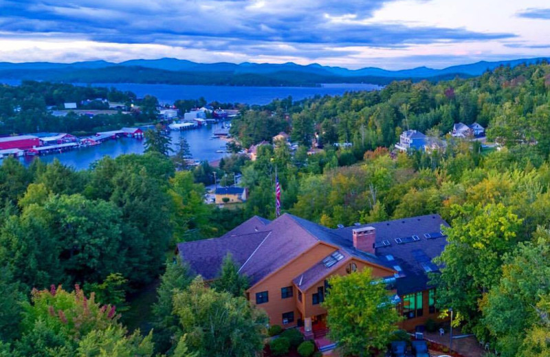 Aerial view of Summit Resort.