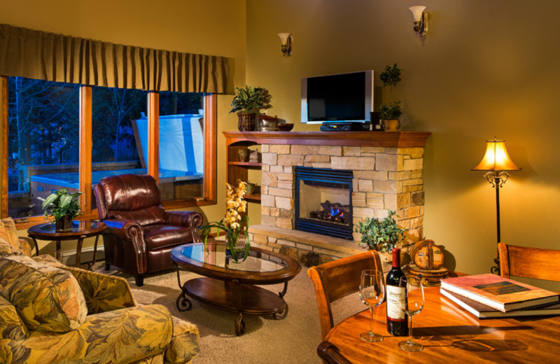 Condo Living Room at The Stanley Hotel