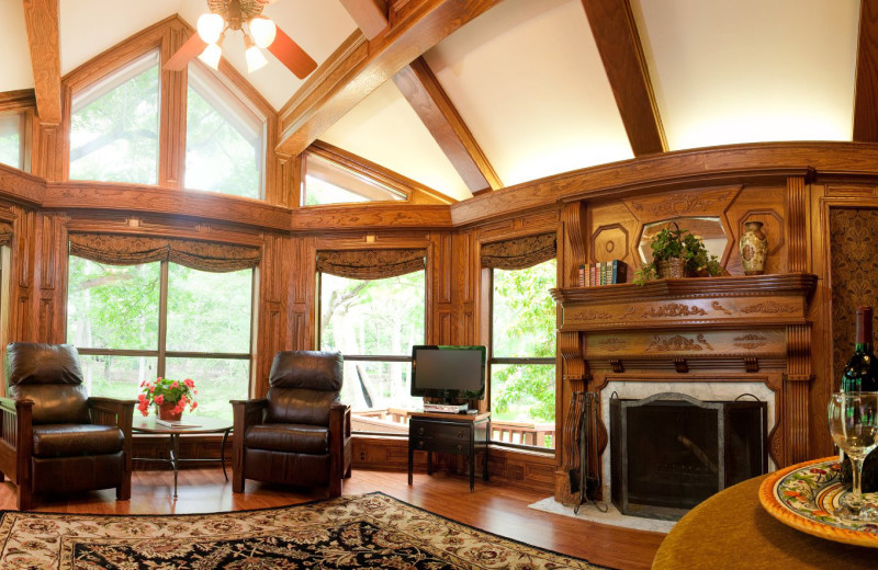 Interior view of Creekhaven Inn.