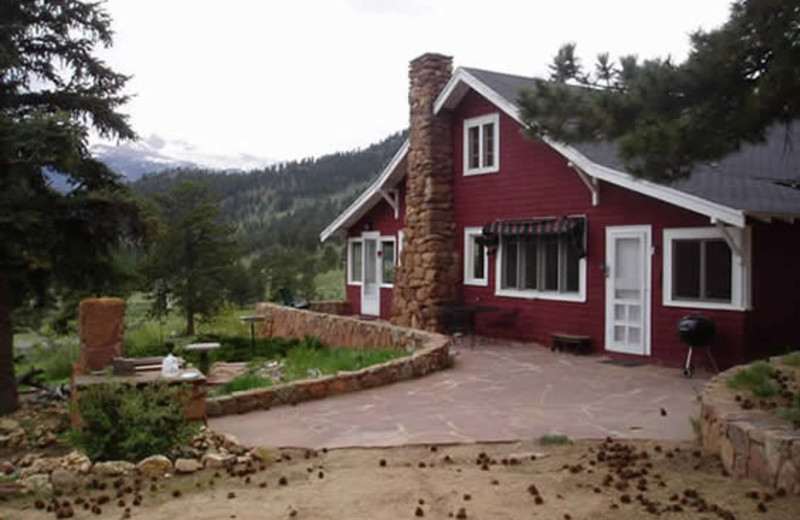 Cabin exterior at Range Property Management.