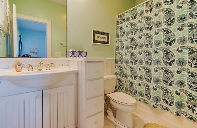 Rental bedroom at Realty World - First Coast Realty.