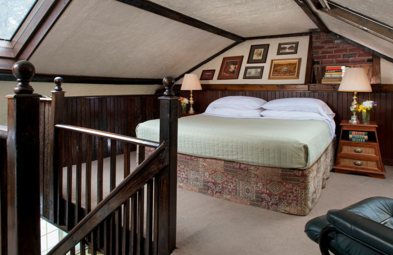 Guest bedroom at Inn at Lake Joseph.