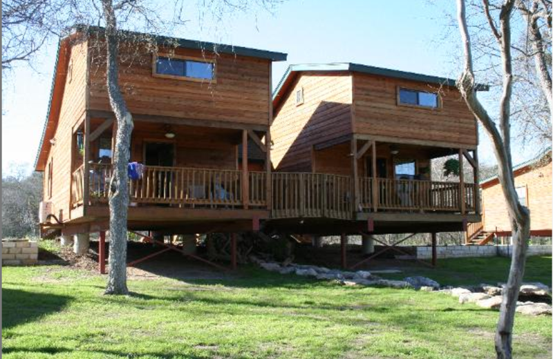 Exterior view of Marks Overlook Lodge.