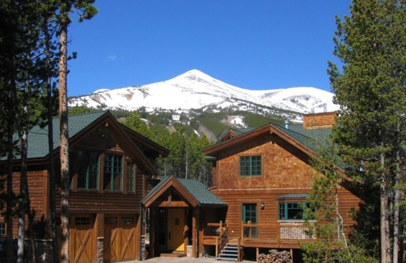 Vacation rental exterior at Jane's Lodges.