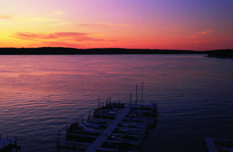 Sunset at The Geneva Inn.