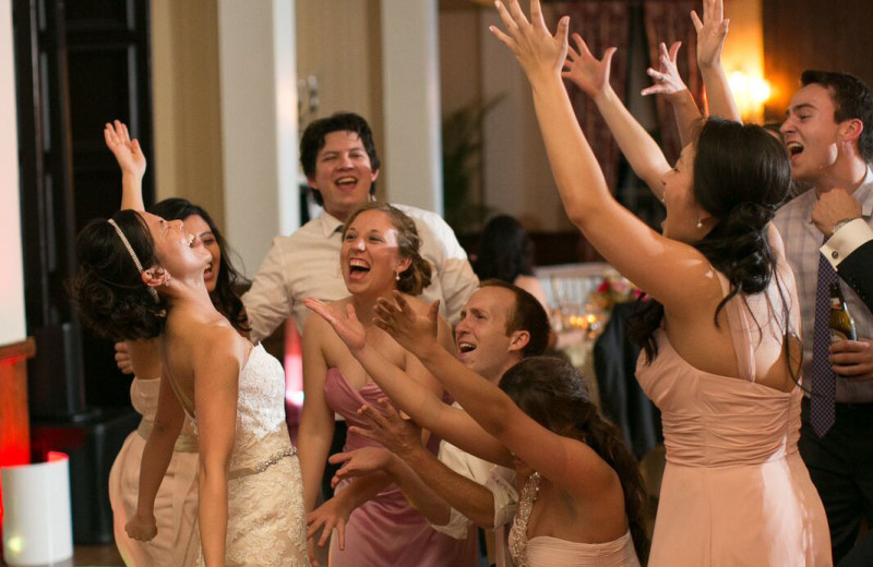 Wedding celebration at Boar's Head Resort.
