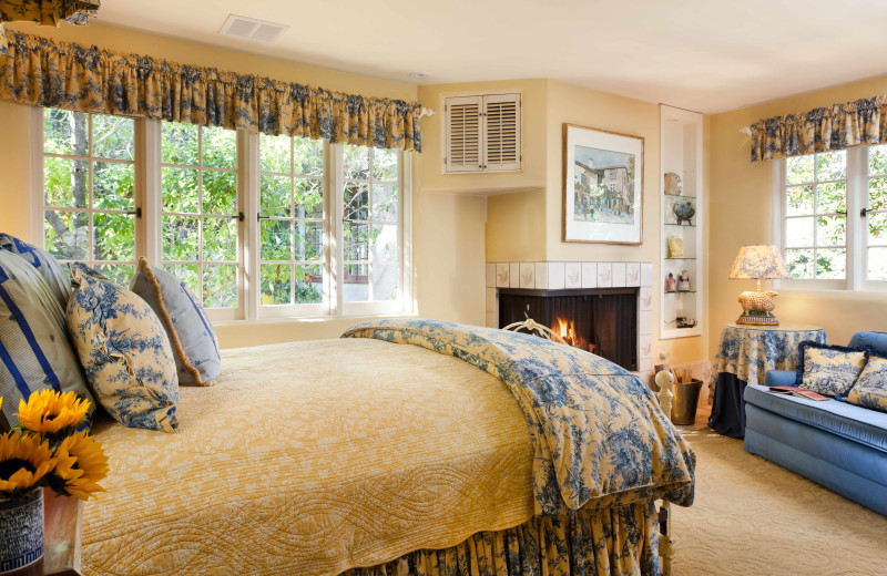 Guest room at Old Monterey Inn.