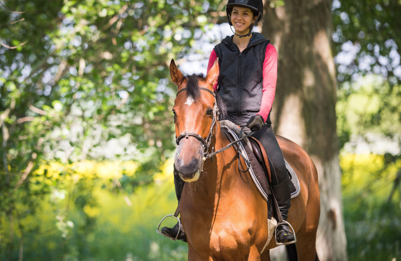 Horseback riding at Ocean Resort Inn.