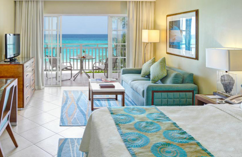 Guest room at Turtle Beach Resort - Barbados.