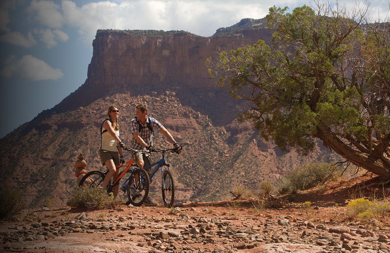 Bike Ride Trails at Gateway Canyons Resort 