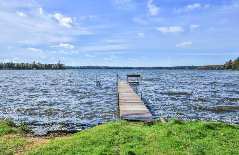 Rental dock at Hiller Vacation Homes.