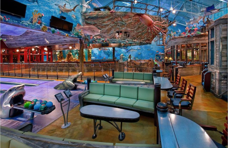 Bowling at Big Cypress Lodge.
