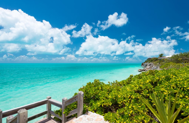 Beach at Villa Calypso.