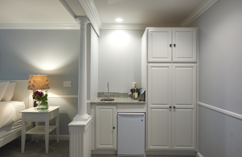 Guest room at The Inn at Ocean's Edge.