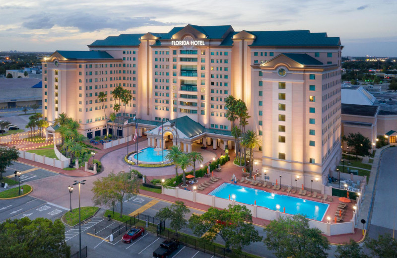 Exterior view of The Florida Hotel and Conference Center.