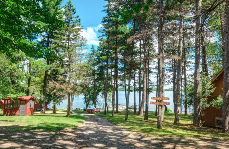 Exterior view of Five Lakes Resort.