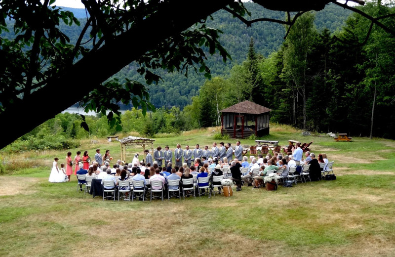 Weddings at Garnet Hill Lodge.