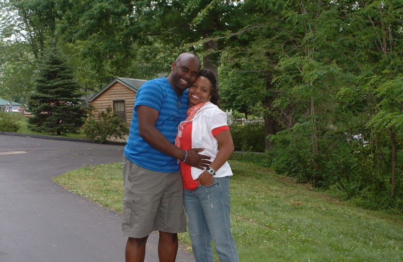 Couple at Basswood Country Resort.