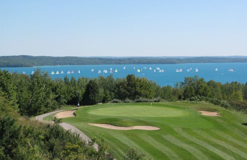 Golf course at A-Ga-Ming Golf Resort.