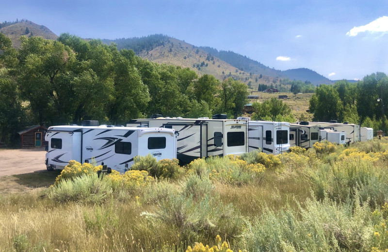 RV campground at Woods Landing.